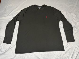 Polo Ralph Lauren Thermal Shirt 2XL Waffle Knit Long Sleeve