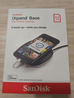 SanDisk iXpand Base 64GB for iPhone