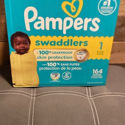 Pampers Swaddlers size 1 164 Count