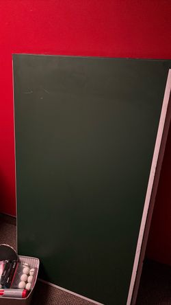 Table top ping pong. Full size board with balls, paddles and net