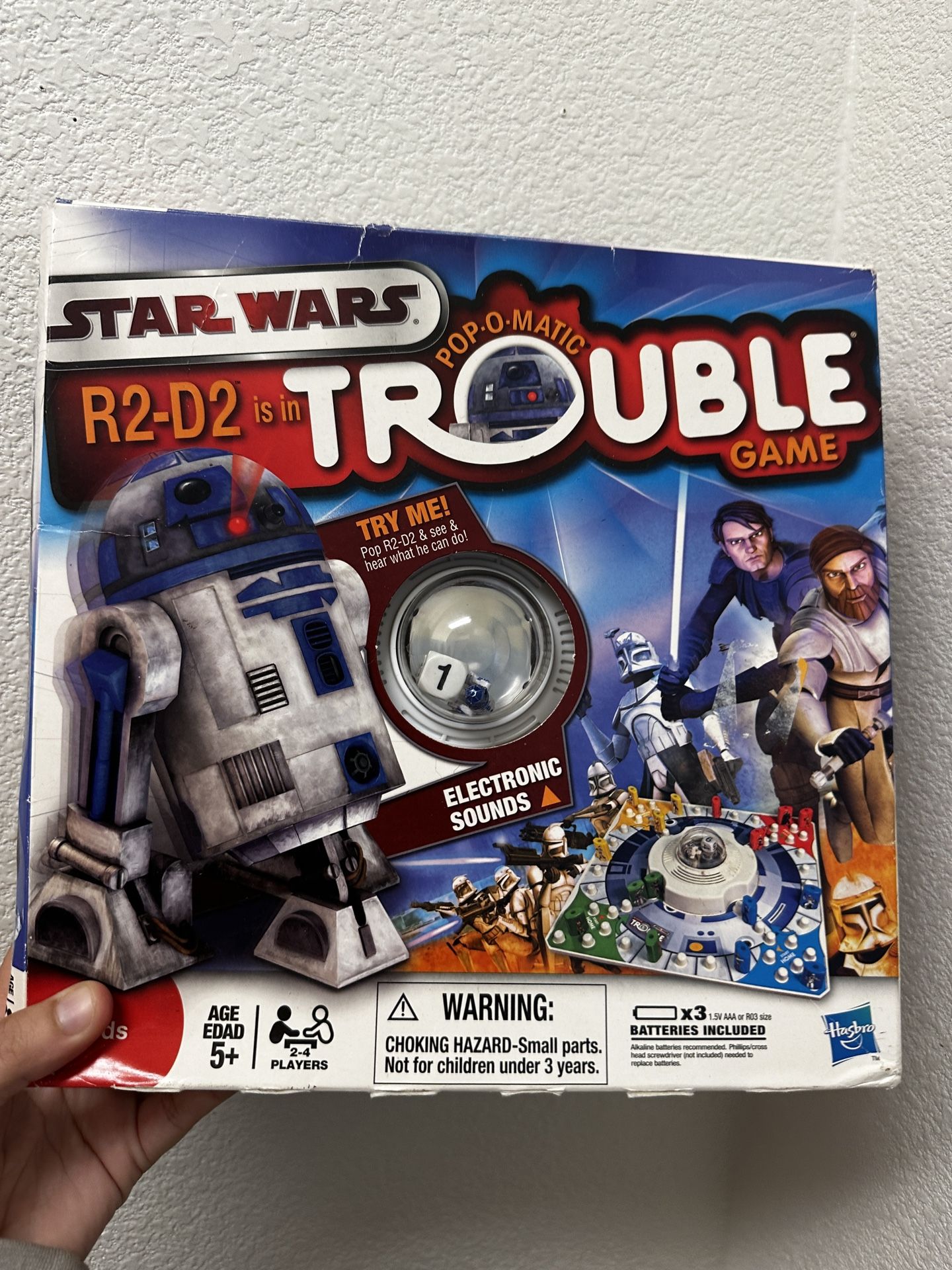 Star Wars Trouble Board Game 