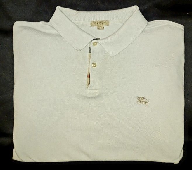 Burberry Polo - Monogram Motif Cotton Piqué Polo Shirt - XXXL (UK) XL (US)