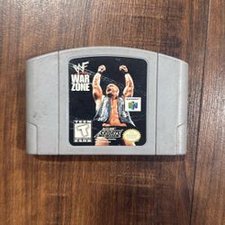 WWF War Zone (Nintendo 64, 1998) Cartridge Only