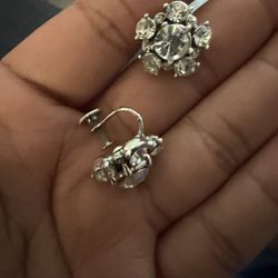 Vintage Coro crystal earrings