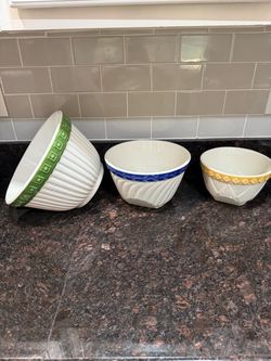 Ceramic Mixing Bowls