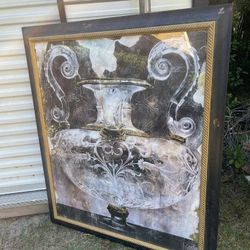 Large Framed Pic 