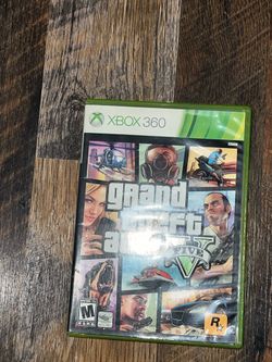 Xbox 360 Grand Theft Auto v (GTAV)