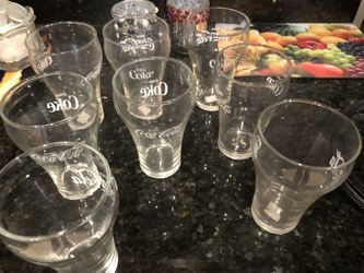 Enjoy Coca-Cola antiques glasses
