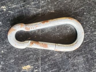 Steel Spring Snap Hook 5  in Long 