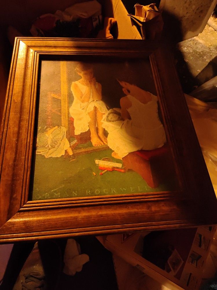 Norman Rockwell Print