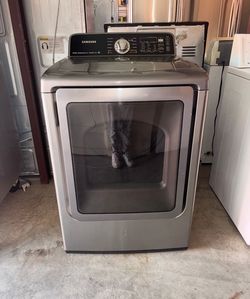 Gray Samsung Electric Dryer