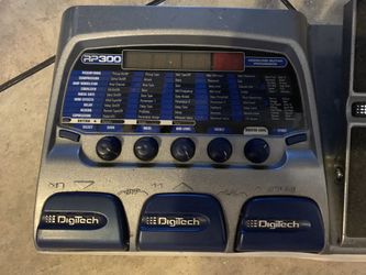 DigiTech pedals RP 300 used
