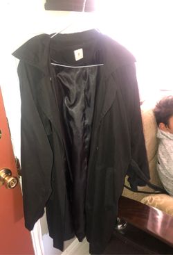 black long jacket
