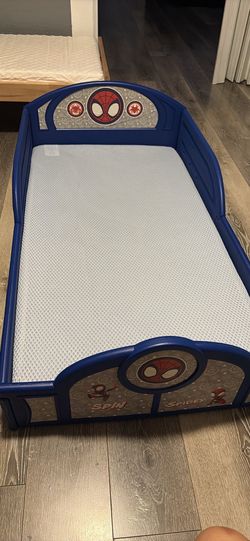 Spider man bed toddler