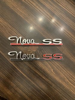 63-64 SS fender emblems