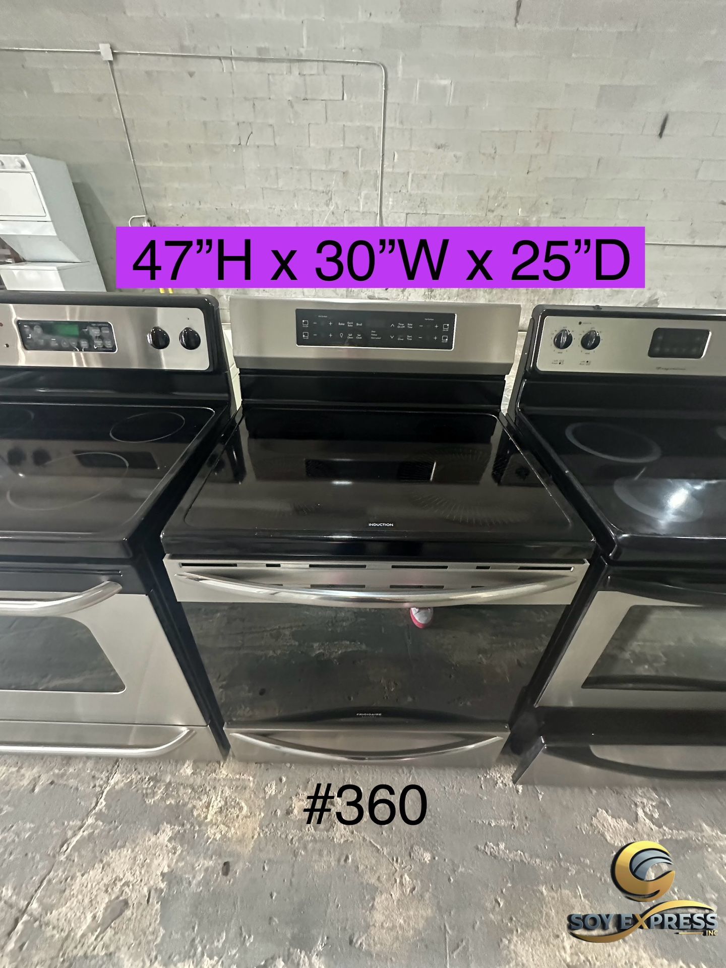 Frigidaire Stove, Whirlpool Stove,