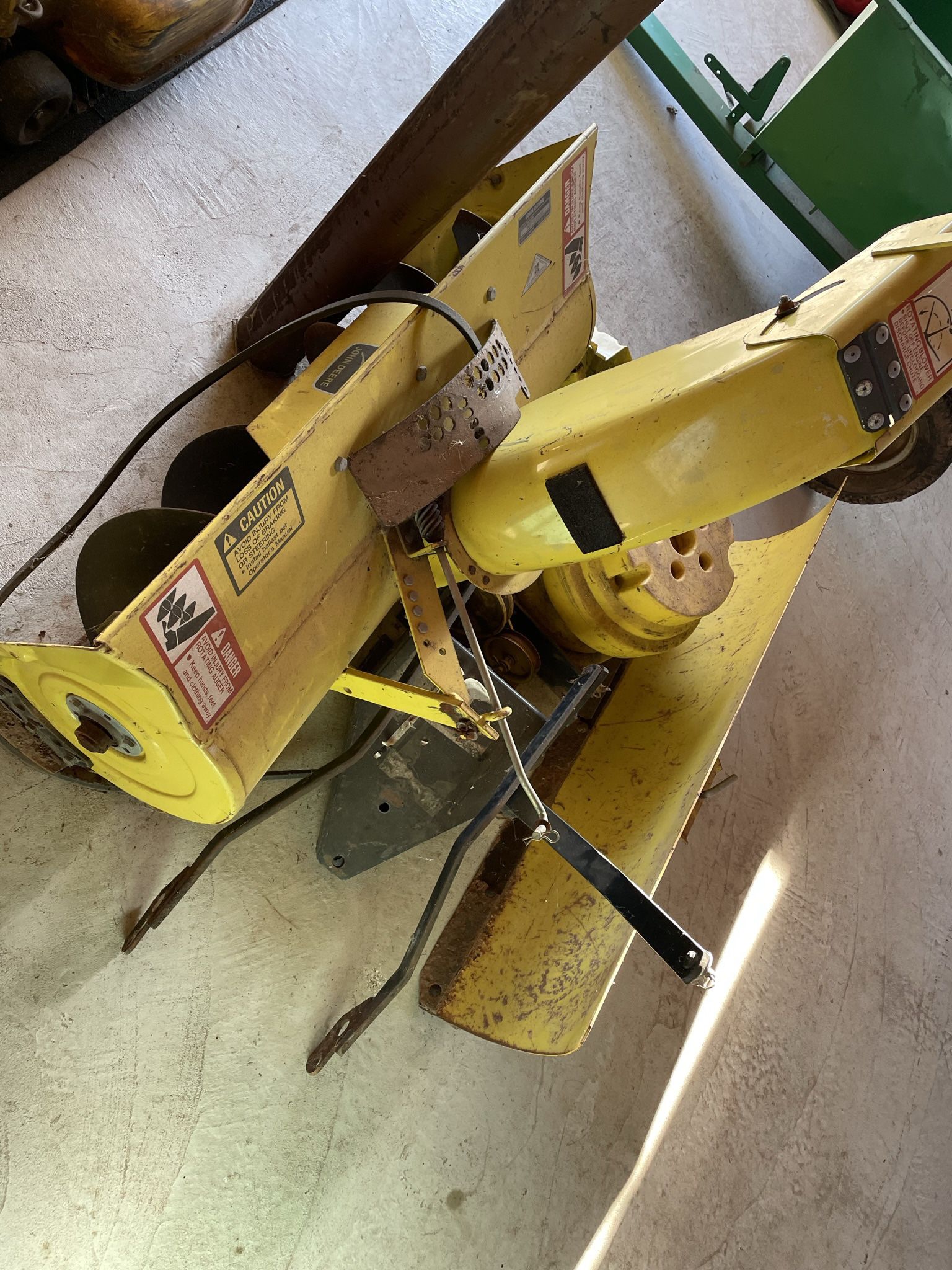 Snow Blower And Snow Plow For John Deere Tractor (GT262)