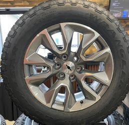 Chevy Tahoe Rims Chevrolet Suburban Wheels Silverado Snowflakes Trail Boss High Country LTZ Rst Z71 Yukon Sierra Denali Cadillac Escalade