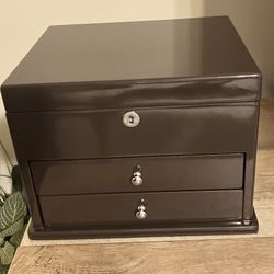 Hive & Honey Wooden Jewelry Table Top Box