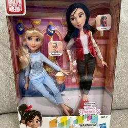 Brand New Disney Princess Cinderella & Mulan - Ralph Breaks The Internet