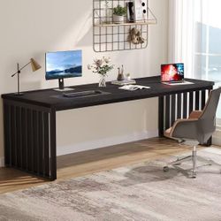 ❤️‍🔥 Extra-long 78.74-inch computer desk for 2 people