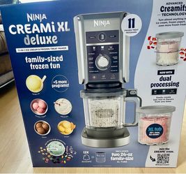 Ninja Ice Cream treat maker 11-IN -1 Ice Cream & Frozen Treat maker