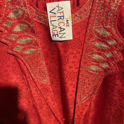 3-pcs THE AFRICAN VILLAGE  DRESS