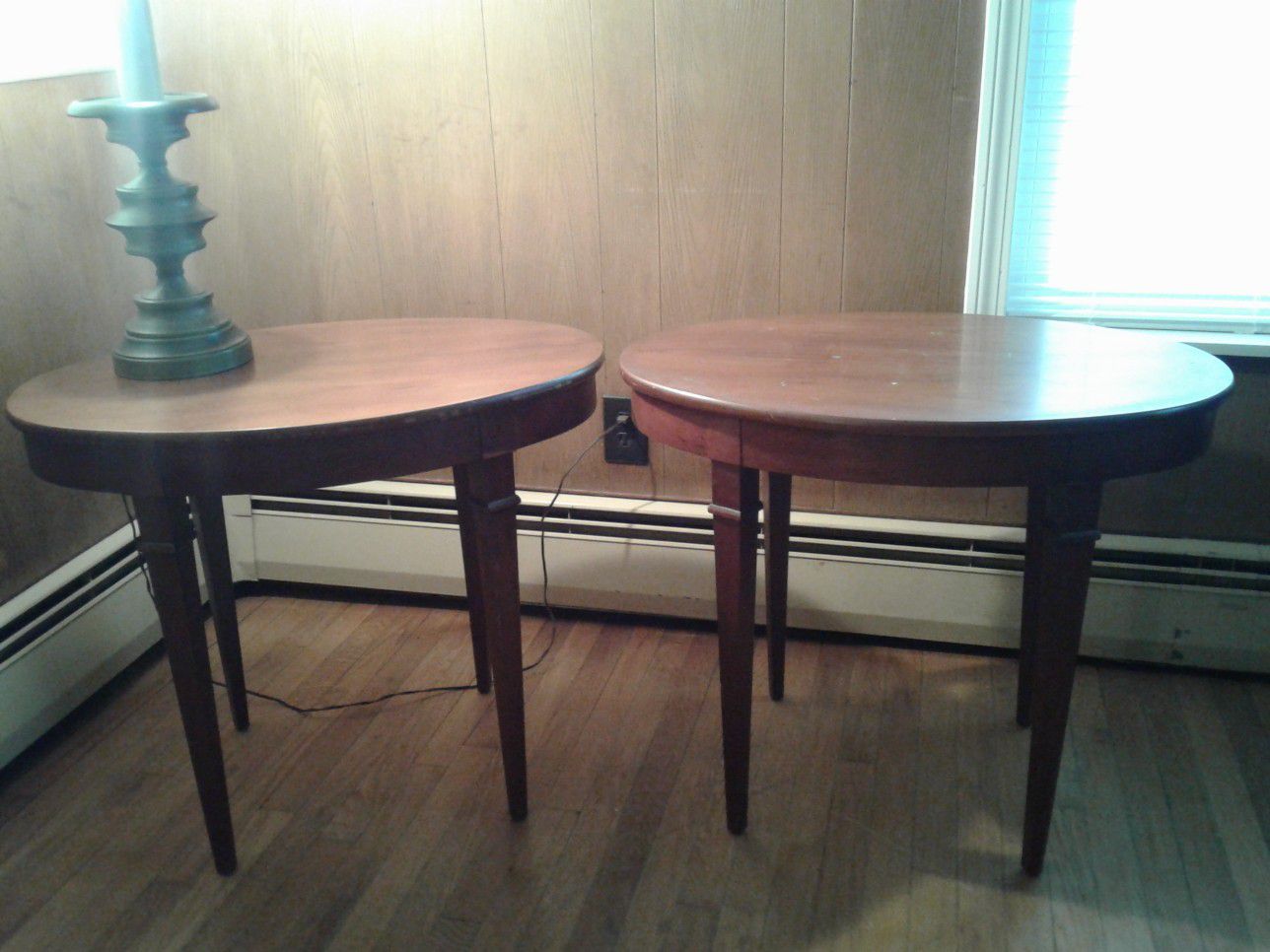 2 Cherry Wood end tables