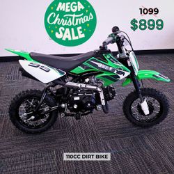 Dirt Bike For Sale in Sacramento! Best Deals Of the Year! Ongoing Holiday Sale!  110cc Fully Automatic Pit Bike – Perfect for New Riders!