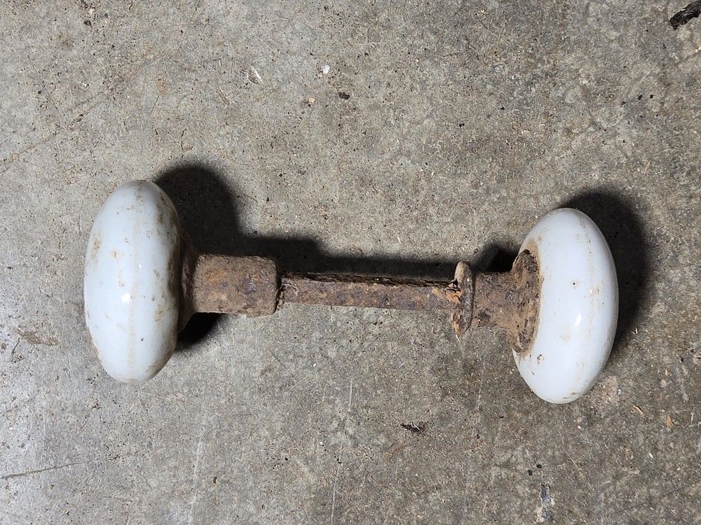 Antique Porcelin Door Handle
