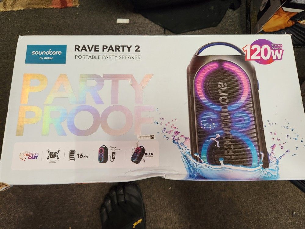 Anker Soundcore Rave Party 2 Portable Speaker