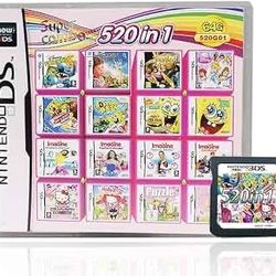 520-in-1 Ds Game Card Super Package (no Box)
