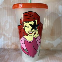 Custom Cups : Little Mermaid-Ariel