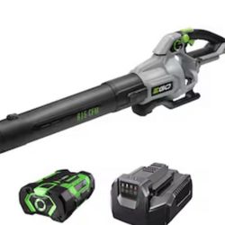 EGO 615 CFM Leaf Blower Electric Almost New With 56V Battery And Charging Station 