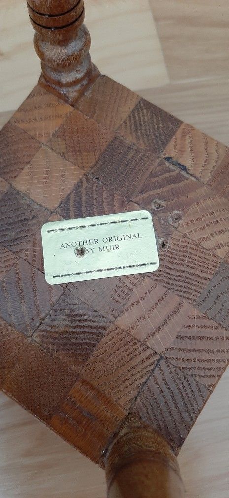 Original Vintage Muir Cheese Cutting Board
