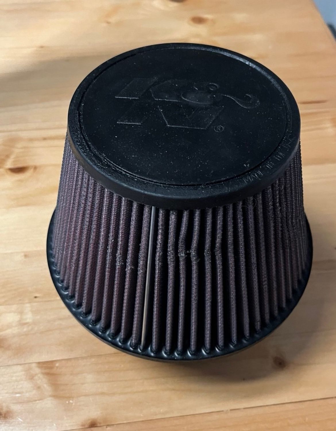 K&N High-Flow Original Lifetime Universal Clamp-On Air Filter: High Performance