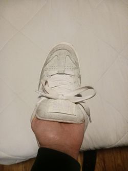 Mint green lace up vans