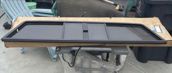 Brand new 1984 or 85 pick up Toyota truck sliding rear shaded glass