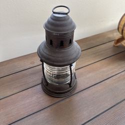 Vintage Nautical Lantern - Decorative Maritime Lighting