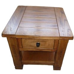 Solid Oak End Table Coffee Table Endtable