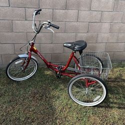 TRUE BICYCLE FOLD & GO 3 SPEED TRIKE