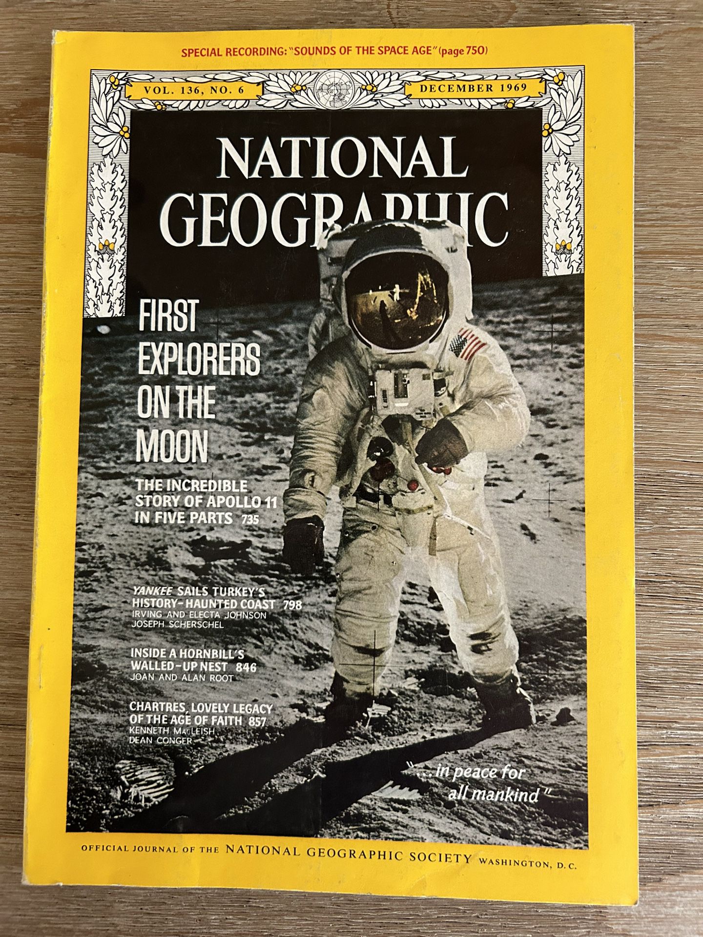 National Geographic W/ Record