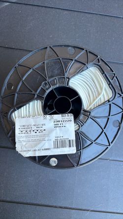 General Cable 500 ft White Thermoplastic Wire Spool