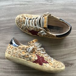 Golden Goose Superstar Low Cheetah Size 8 (EU 38) Womens