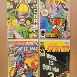 Web of Spider-Man 15, 16, 17, 18  vol 1 (1985 series)
