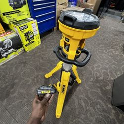 DEWALT 20V WORK LIGHT  (DCL079) W BATTERY NO CHARGER SELLING FOR$189 ‼️