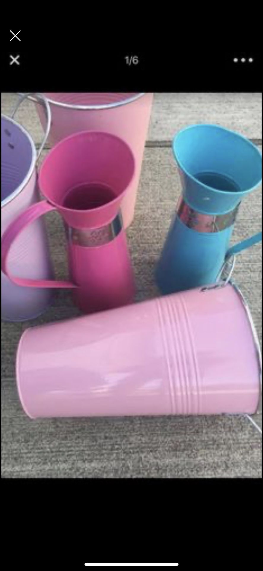 Dry And Fresh Flowers π Buckets And Pots β€οΈ