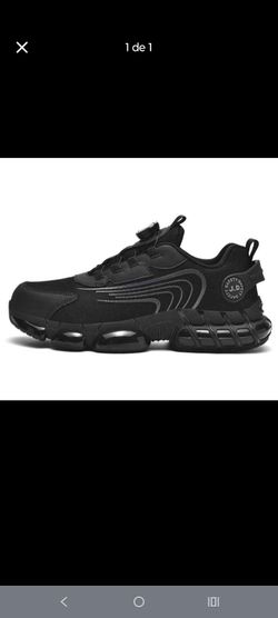 Men's steel-toe shoes, size 7.5