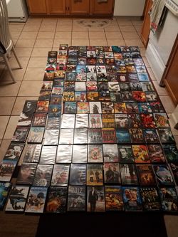 140 DVD all good movies would like to sell in bulk at least 20 videos for 20 bucks a dollar a piece