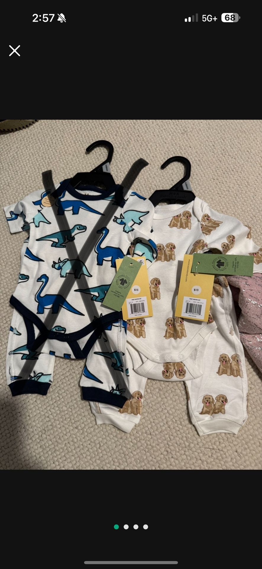 Baby M&a Newborn Organic Outfit